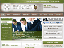 Tablet Screenshot of harleyfastman.com